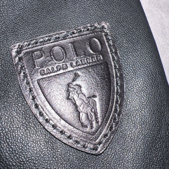 Polo Ralph Lauren premium leather jacket worn once no damage - Picture 2 of 8